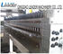UV Protection Multiwall PC Hollow Roofing Sheets Panel Extrusion Machine