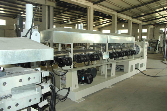 HDPE Geomembrane Sheet Making Machine PVC Membrane Sheet Extrusion Line Highe Stability