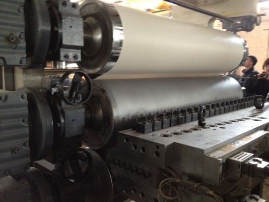 PLC Automatic Control PVC Form Sheet Extrusion Machine Twin Screw Extruer SJSZ-80/173