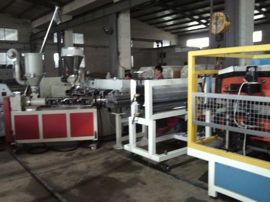 Corrugated Roofing PVC ASA PMMA Sheet Extrusion Line Anti Corrosion